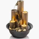 Velas en 3 Niveles para Escritorio y Mesa
